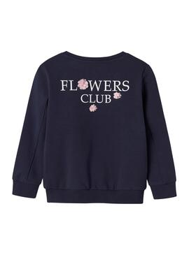 Sweatshirt Name It Linka Marine für Mädchen