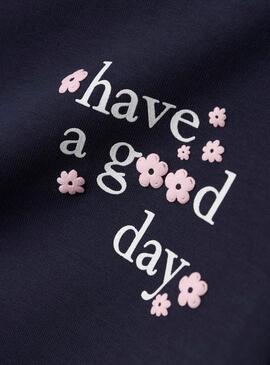 Sweatshirt Name It Linka Marine für Mädchen
