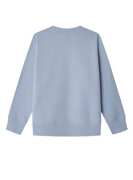 Kapuzenpullover Pepe Jeans Art Crew blau für Jungen.