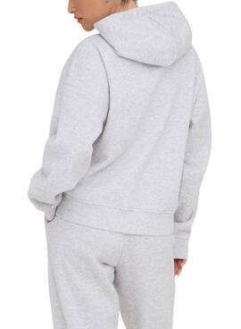 Sweatshirt Only Best Hood grau für Damen