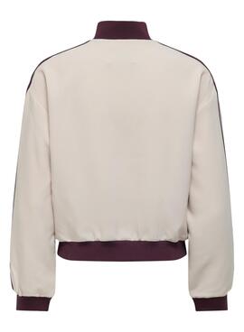 Jacke Only Mellie in Beige für Frauen.