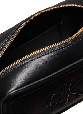 Tasche Calvin Klein Jeans Bold Camera Schwarz für Damen