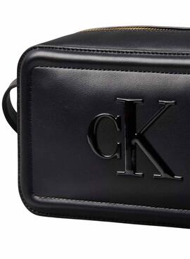 Tasche Calvin Klein Jeans Bold Camera Schwarz für Damen