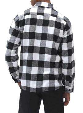 Hemd Dickies Sacramento in Weiß und Schwarz für Männer