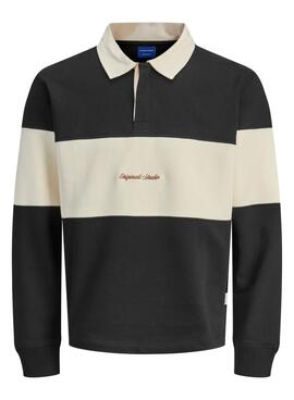 Polo Jack and Jones Norrebro blau und beige für Herren