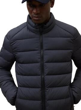 Ecoalf Navy Blue Beret Jacke für Herren