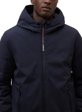 Jacke Ecoalf Cartes Marineblau für Herren.