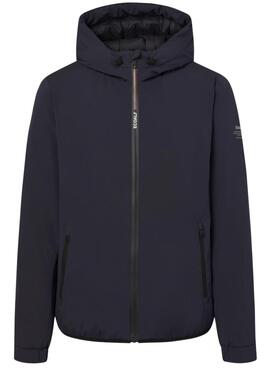 Jacke Ecoalf Cartes Marineblau für Herren.