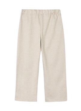 Hose Mayoral in beige mit Falten für Mädchen