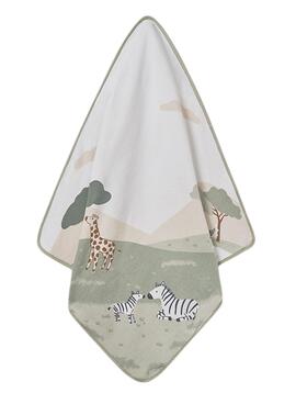 Handtuch Mayoral grün für Baby