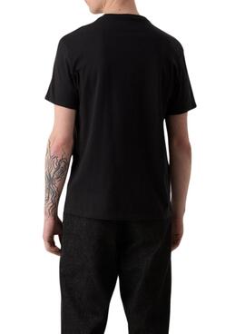 T-shirt Calvin Klein Line Logo Schwarz für Herren