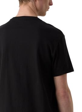 T-shirt Calvin Klein Line Logo Schwarz für Herren