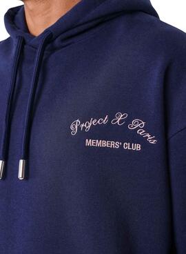 Sweatshirt Project x Paris Member's Club lila für Herren