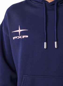 Sweatshirt Project x Paris Member's Club lila für Herren