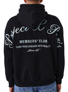 Sweatshirt Project x Paris Member's Club schwarz für Herren.