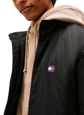 Tommy Jeans Essential Padded Jacke Schwarz für Herren