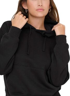 Sweatshirt Only Best Hood schwarz für Damen