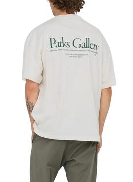 T-shirt Only and Sons Parker beige für Männer
