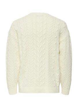 Pullover Only and Sons Mack beige für Herren