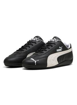 Puma-Ledersneaker Speedcat Schwarz für Herren