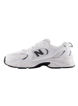 Turnschuhe New Balance Kinder 530 weiß und schwarz