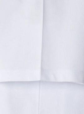 T-shirt Pepe Jeans New Art logo weiß für Jungen.
