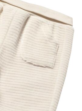 Trainingsanzug Mayoral 3-teilig Cord beige für Jungen