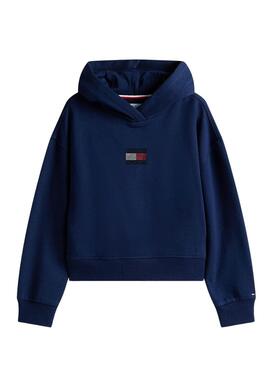 Pullover Tommy Hilfiger Rhine Flag Marine Mädchen