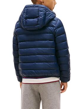 Gepolsterter Jacke von Tommy Hilfiger in Marineblau für Kinder.
