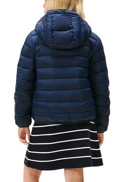 Gepolsterter Jacke von Tommy Hilfiger in Marineblau für Kinder.