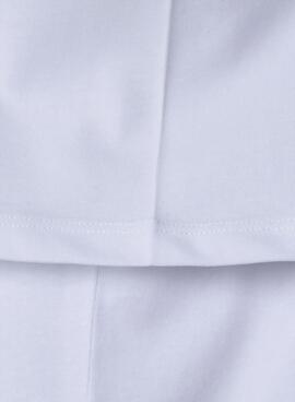 T-Shirt Pepe Jeans Amanda mit weißem Logo für Mädchen.