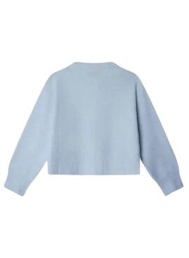 Strickjacke Pepe Jeans Belu blau für Mädchen