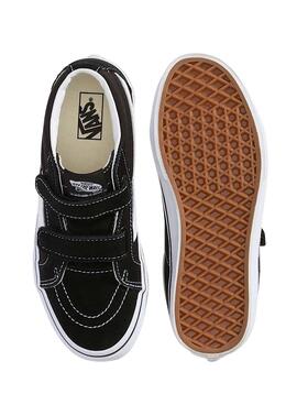 Sneakers Vans Sk8 Mid schwarz Junior für Kinder