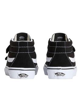 Sneakers Vans Sk8 Mid schwarz Junior für Kinder