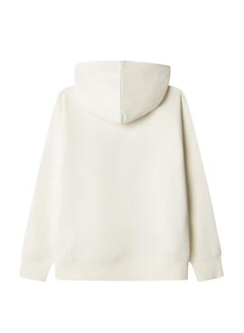 Kapuzenpullover Pepe Jeans Art in Beige für Jungen.