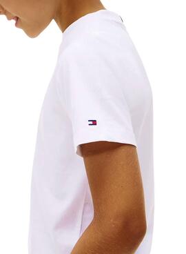 T-Shirt Tommy Hilfiger Mini Corp weiß Kinder