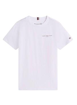 T-Shirt Tommy Hilfiger Mini Corp weiß Kinder