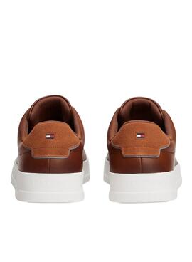 Turnschuhe Tommy Hilfiger Court braun für Herren