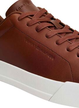 Turnschuhe Tommy Hilfiger Court braun für Herren