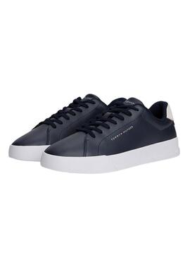 Turnschuhe Tommy Hilfiger Court Marineblau für Herren.