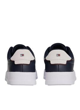 Turnschuhe Tommy Hilfiger Court Marineblau für Herren.