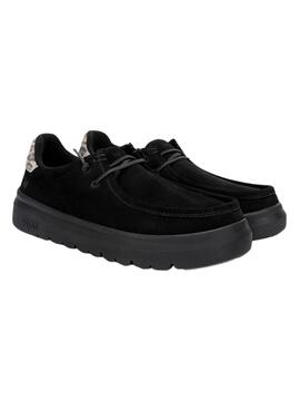 Schwarze Walkin Pitas Lyon Schuhe für Damen