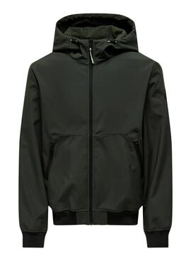 Herrenjacke Only and Sons Bowie Schwarz für Herren