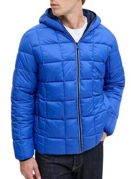 Jack und Jones Brook Wendbare Herrenjacke in Blau