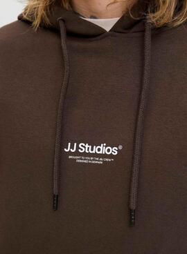 Sweatshirt Jack and Jones Soho braun für Herren