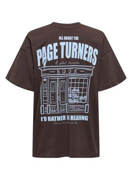 T-Shirt Only Vivvi in Braun für Damen.