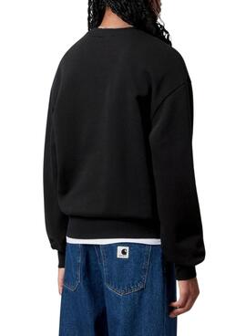 Pullover Carhartt Casey schwarz für Damen.