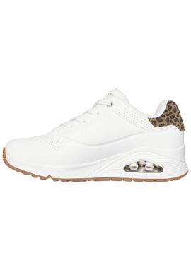 Skechers Uno Tierdruck-Sneaker für Damen
