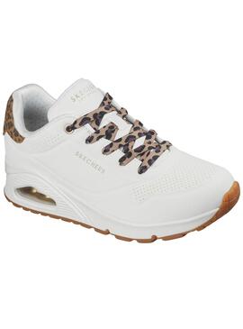 Skechers Uno Tierdruck-Sneaker für Damen
