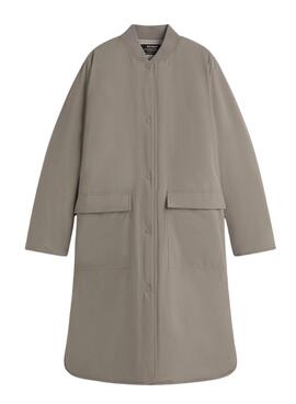 Ecoalf Tiago Wendemantel in Beige für Damen